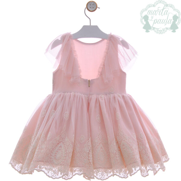 VESTIDO ROSA FAMILIA COMBA 0509 - Imagen 2