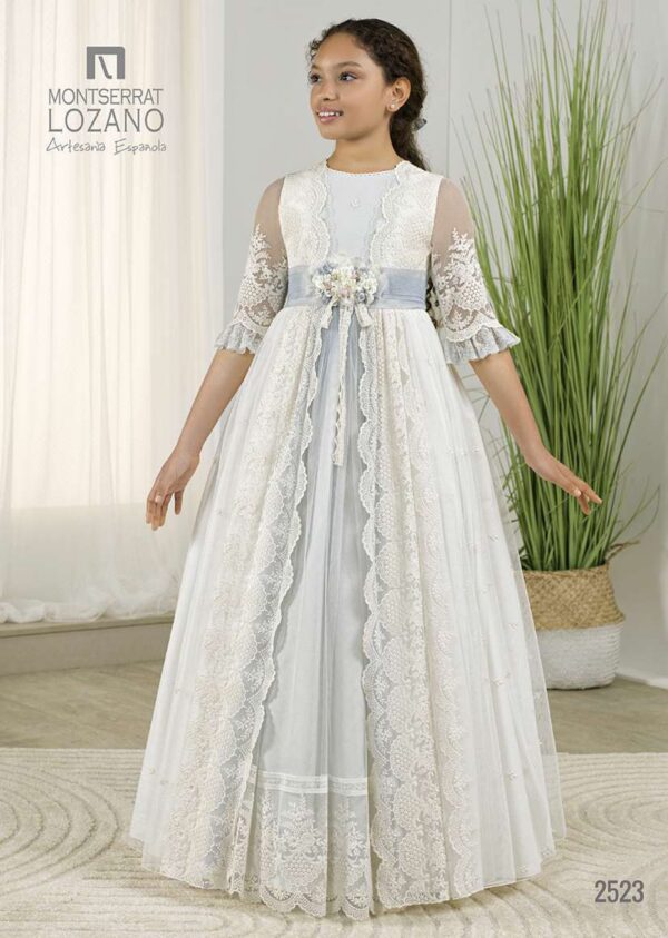 vestido Montserrat Lozano 2523 talla 7