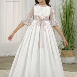 vestido Montserrat Lozano 2510tull plumeti