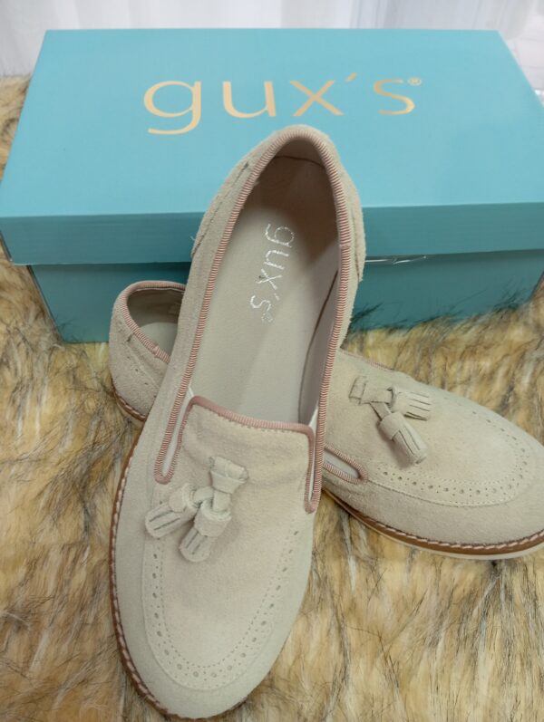 MOCASIN BORLA SERRAJE BEIGE